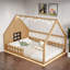 Lit en bois avec fenêtre, clôture et éclairage Anyri-1284930565