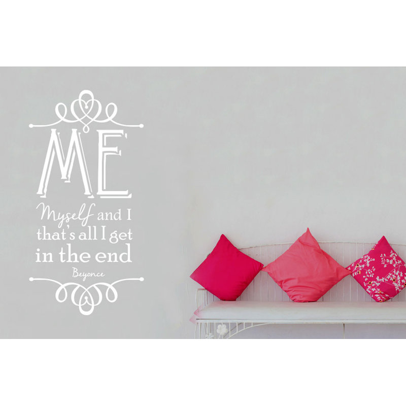 Wall Decal, Medium, White