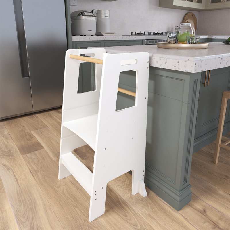 Wooden Kitchen Step Stool