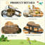 Support pour perchoir en bois