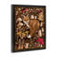 Renard et champignon, art mural encadré sur toile flottante par Renee Thompson-1991966228-1987946460
