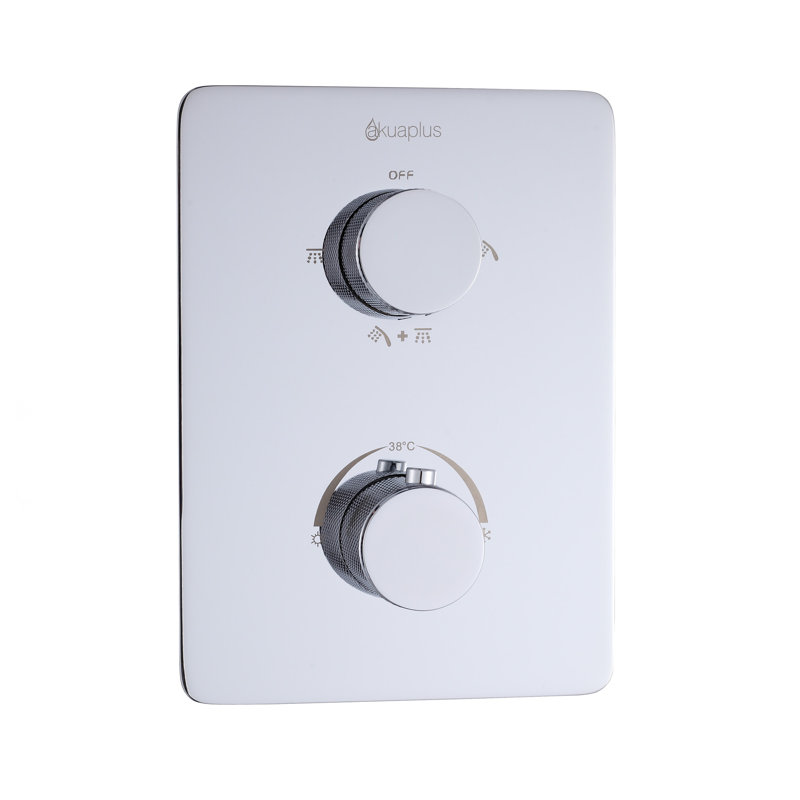 Soupape de douche, Chrome