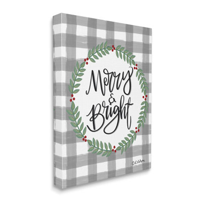 Merry & Bright Gingham Christmas