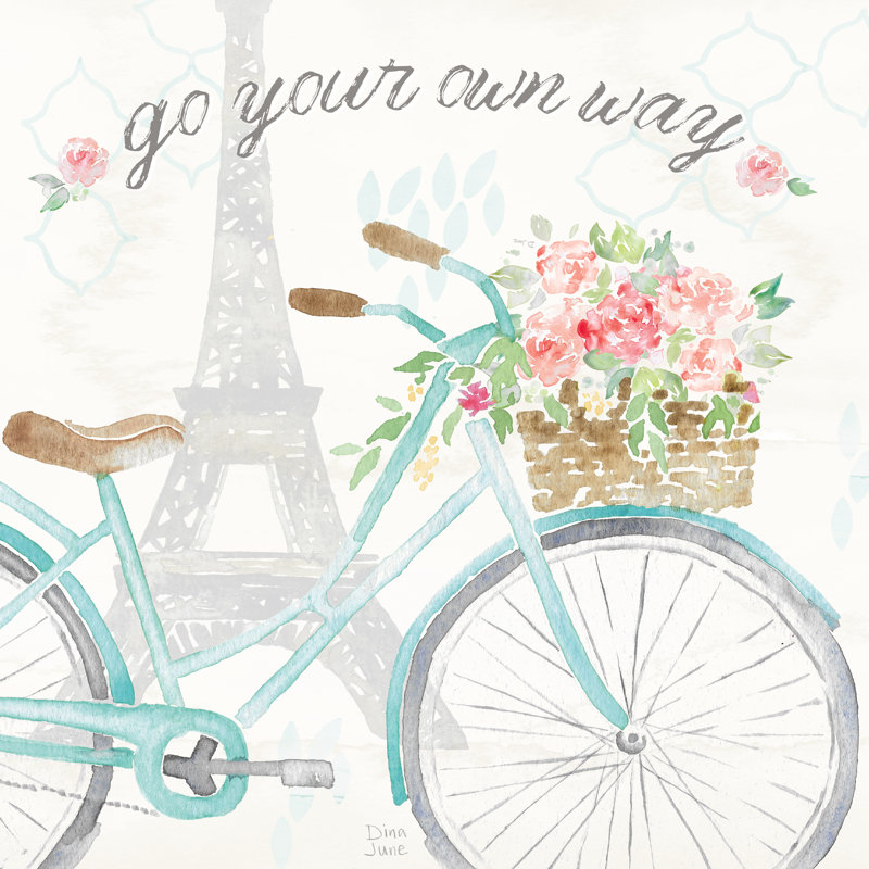 Boho Ride II by Dina June - Wrapped Canvas Painting, 51cm H x 51cm W