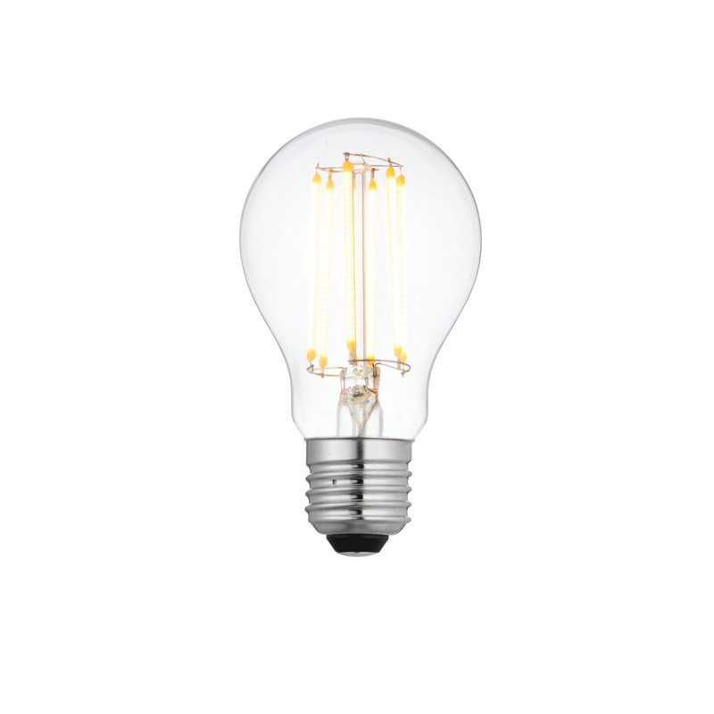 6W E27 ES A60 GLS LED Dimmable Bulb - 650lm 2700K Warm White, 8W, 1100 Lumens