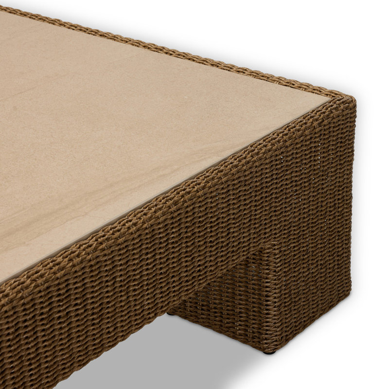 Table basse d'extérieur Maris - Corso beige