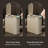 Automatic Motion Sensor Trash Can, 3.2 Gallon Plastic Slim Bathroom Trash Bin with Lid, Beige