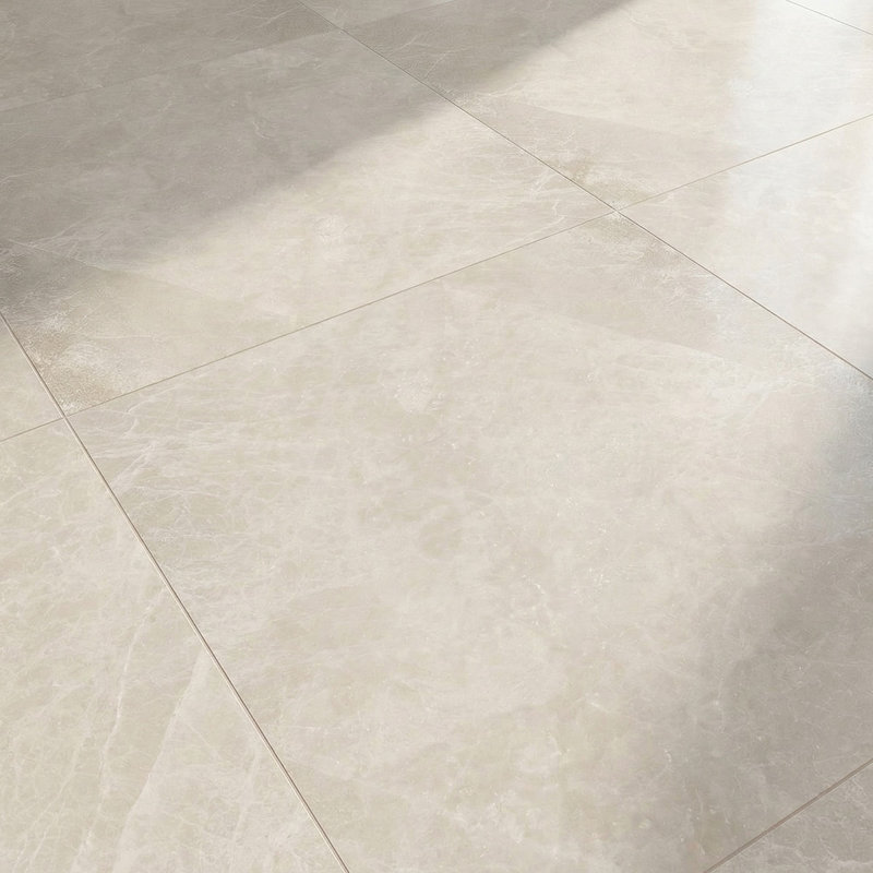 Botticino Polished 18x18 Marble Tile