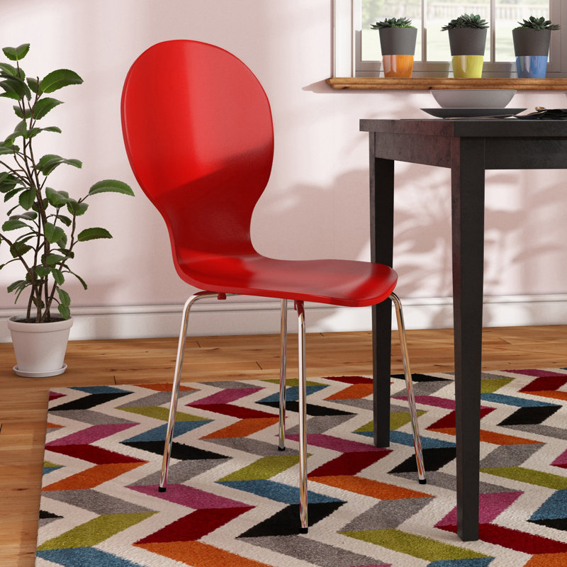 Luca Side Chair, Red