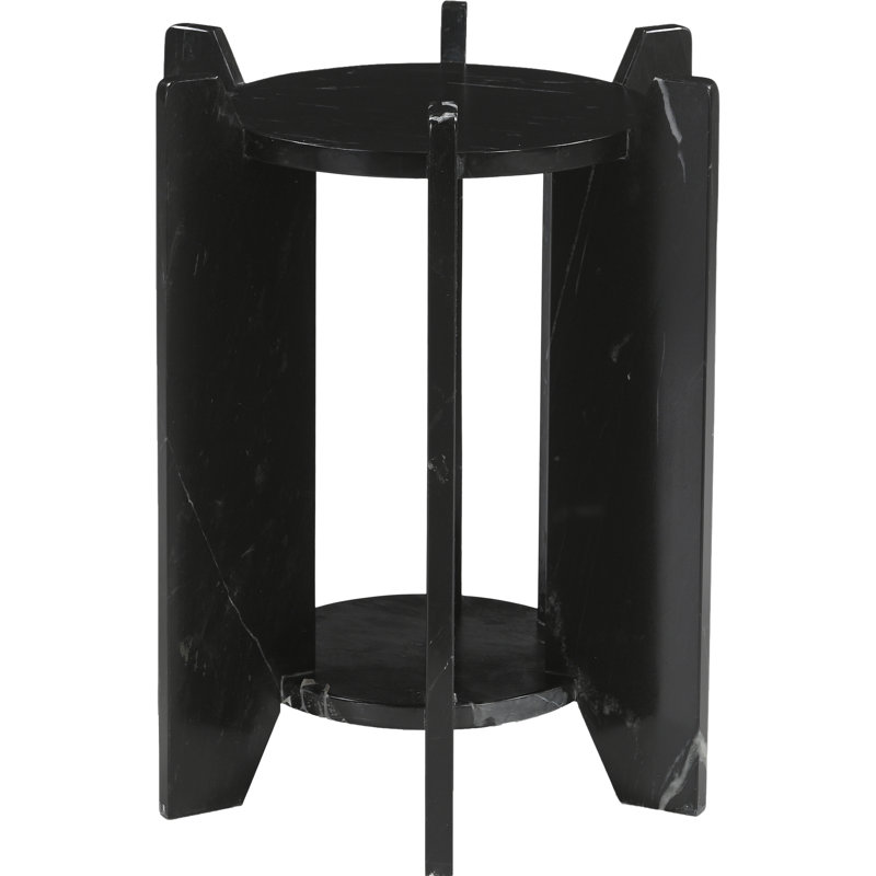 Table de bout / d'appoint Soriano, Noir