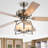 Tyreke 52'' Ceiling Fan with Light Kit