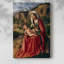 Madone et enfant dans un paysage - toile tendue par Giorgione-1866624364
