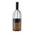 Metal Wine Bottle with Battery Operated Candle