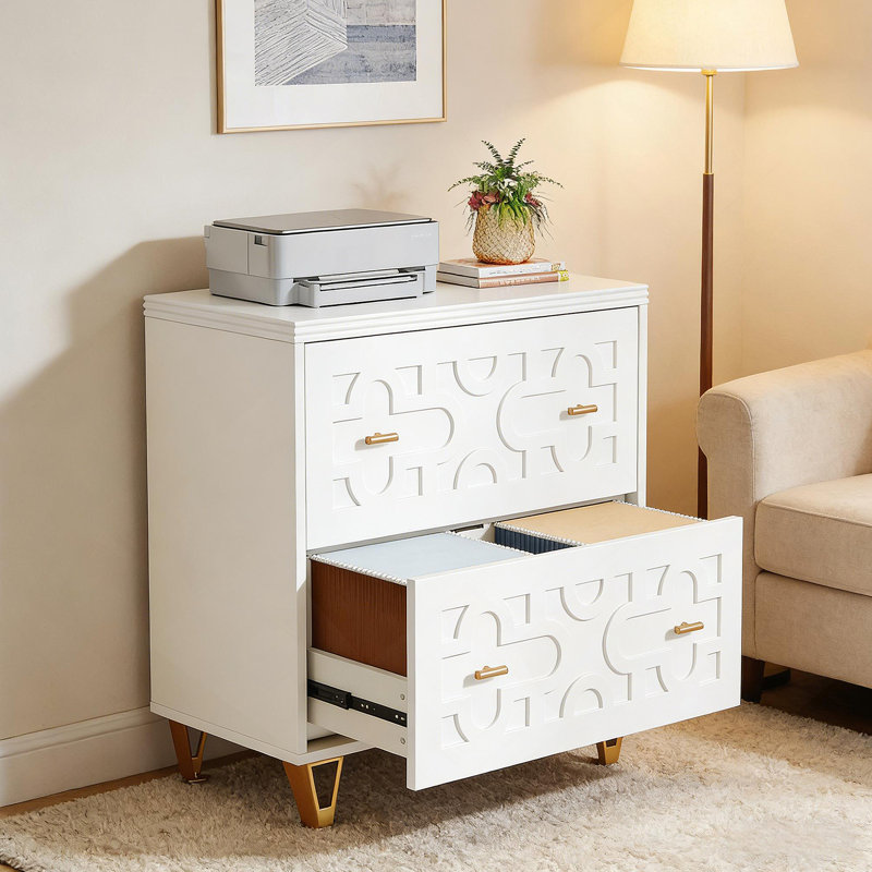 Multi-Functional File Cabinet,Nordic Style Storage Filing Cabinet