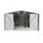Spacious Secure Metal Shed Modern Style For Garden And Patio