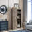Farnborough Farmhouse Tall Storage Cabinet with Sliding Doors-1878816587