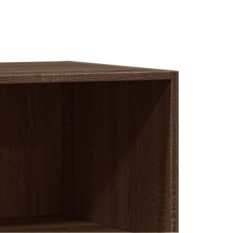 Amareya Manufactured Wood Wardrobe, 102cm H x 48cm W x 41cm D, Brown Oak