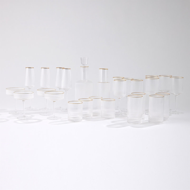 S/4 Winston Coupe Glasses