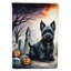 Scottish Terrier Spooky Halloween House Flag