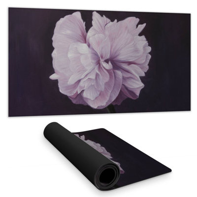 Beautiful purple flower - 15.75"x31.50" Desk mat