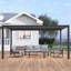 Pergola d'extérieur en aluminium avec persiennes indépendantes-97239174-97645111