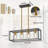 Dionna 4 - Light Dimmable Rectangle Chandelier-1235979852