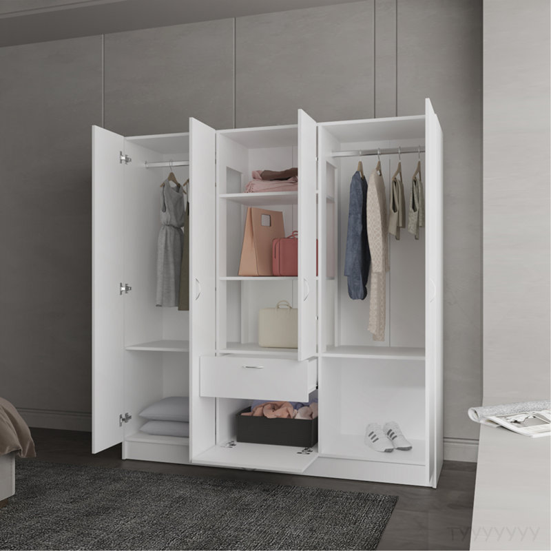 Armoire Maya, chambre, blanc