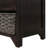 Storage Bench With Removable Basket And 2 Drawers, Assembled Shoe Bench