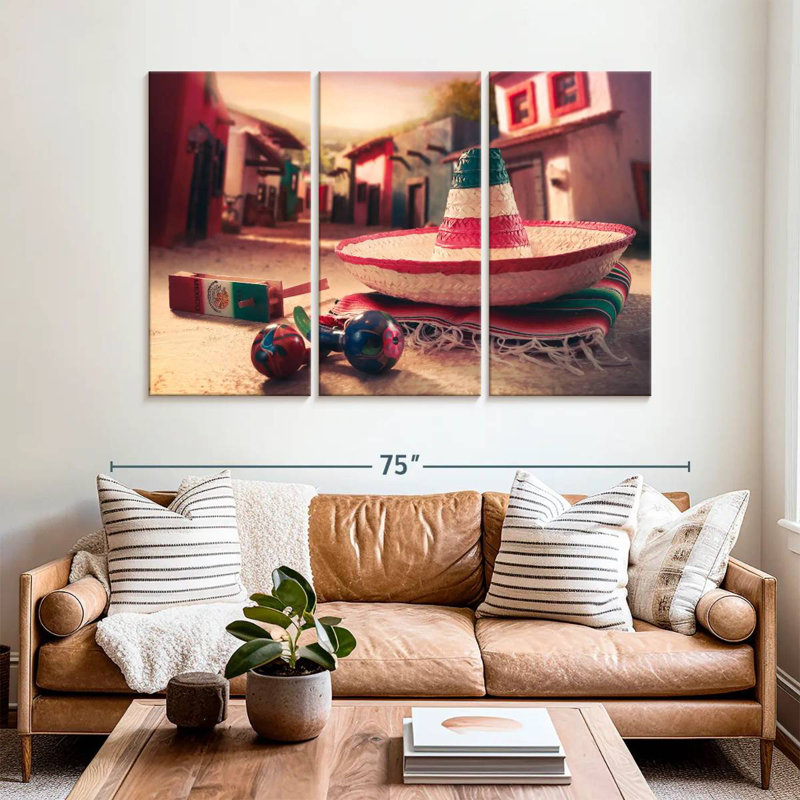 Abarca Mexican Medley, 28" H x 45" W