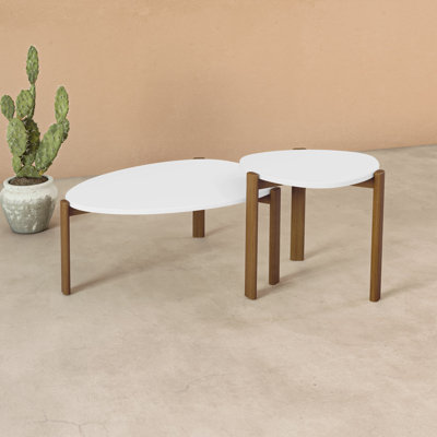 Ensemble de tables basses 2 pièces Jernya