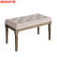 Nesika 87cm Wide Solid Colour Standard Ottoman