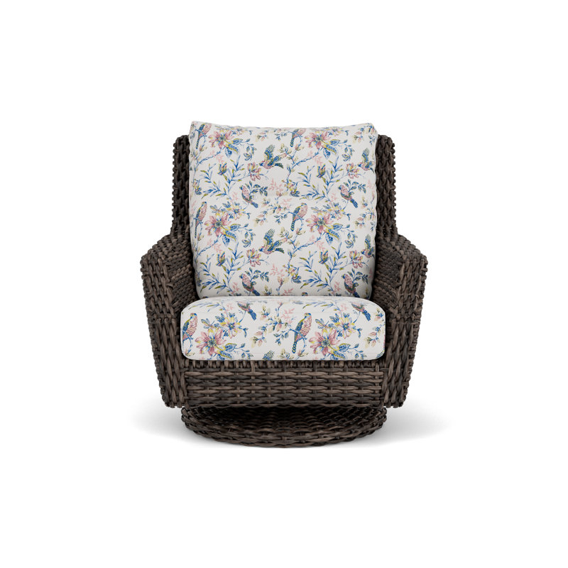 Largo Outdoor Rocker Chair, Whimsical Bird Song