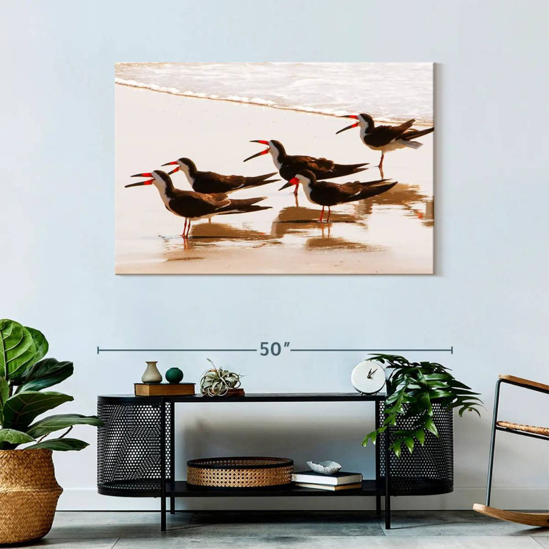 A Few Skimmers II, 30" H x 45" W
