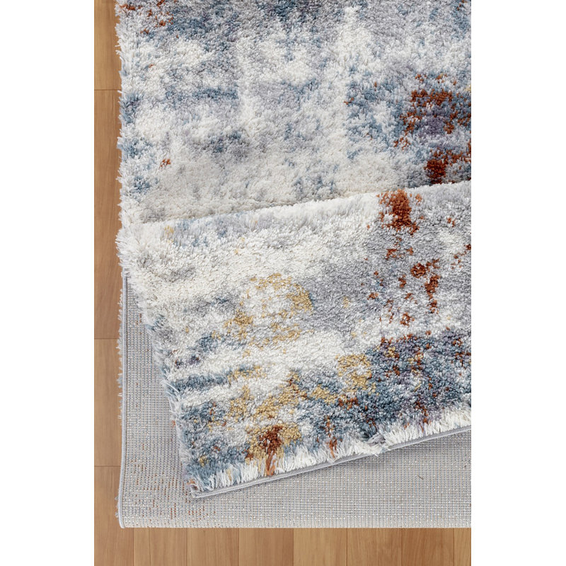 Southwest Medallion Stain-Resistant 5' x 7' Synthetic Area Rug