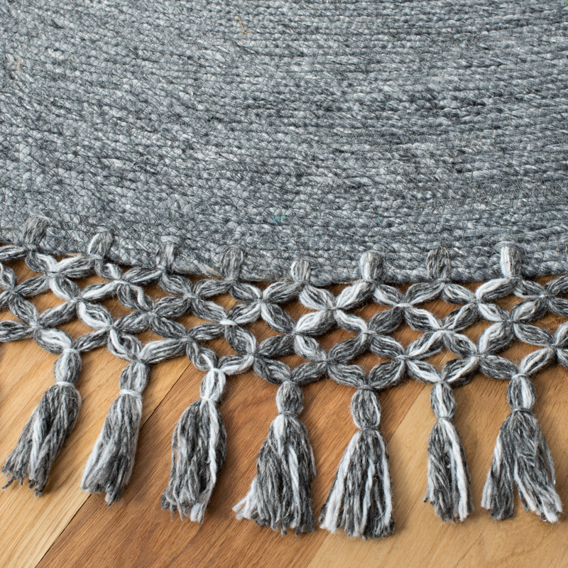 Cullen Hand Tufted Performance Rug, Round 6'