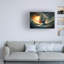 «Fantasy The Flying Dutchman», impression sur toile-625811165