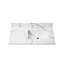 Plateau de meuble-lavabo simple 36 po avec lavabo droit - pour remplacement de meuble-lavabo, sans armoire