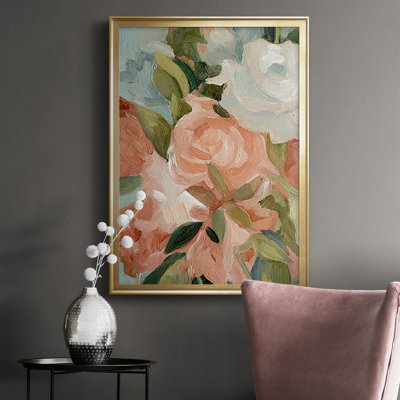 Bouquet Scatter III, reproduction encadrée de qualité supérieure - prête à être accrochée