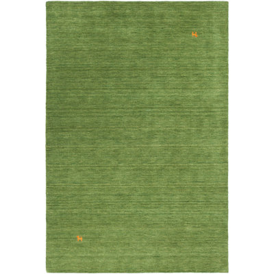 Gabi Handmade Green Area Rug