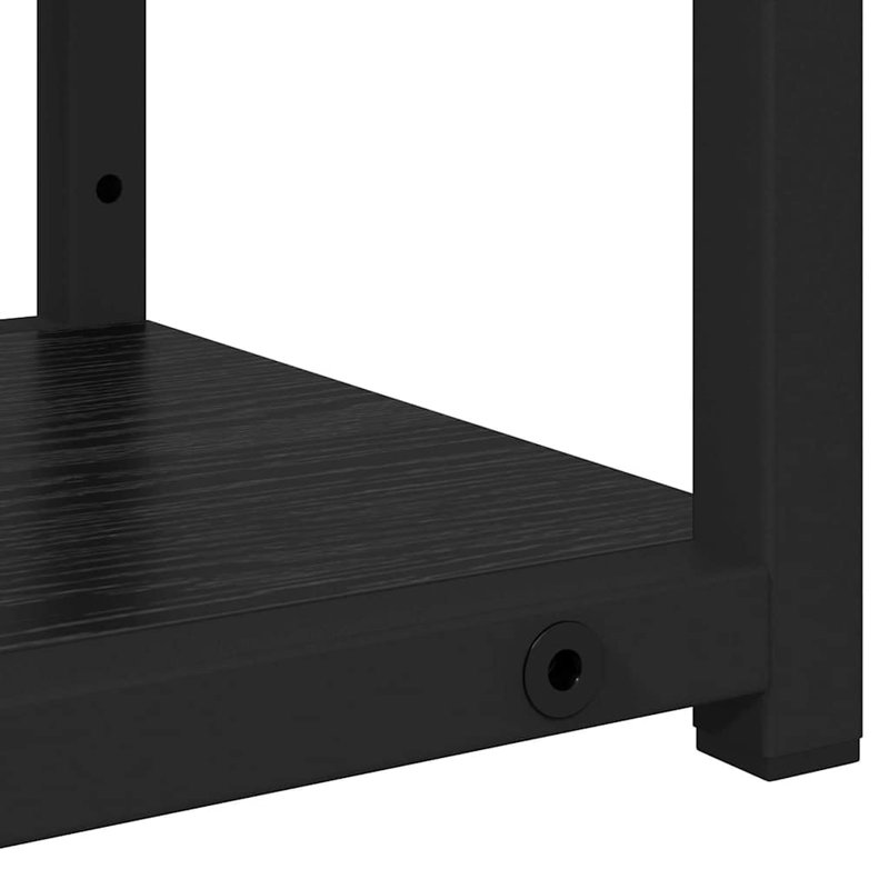 Floating Shelf, 78.5cm H x 60cm W x 21cm D, Black Oak