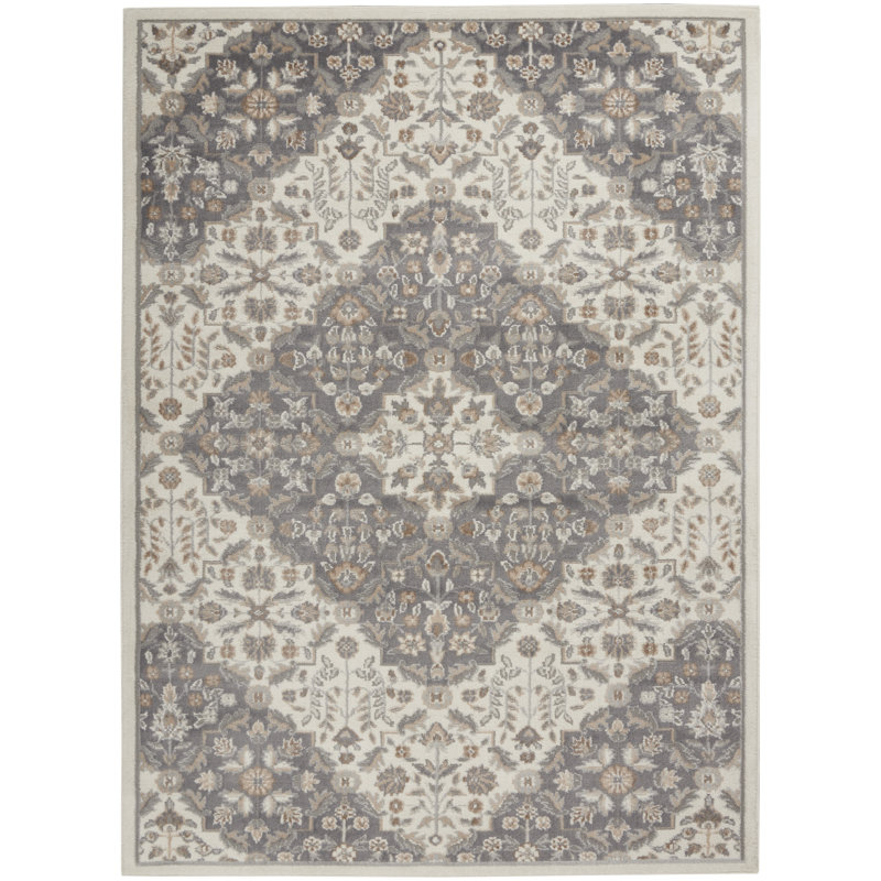 Shish Geometric Indoor Rug, Rectangle 4' x 6'