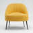 100 % polyester jaune est en rupture de stock