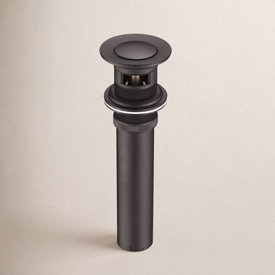 Pop-Up Bathroom Sink Drain with Overflow