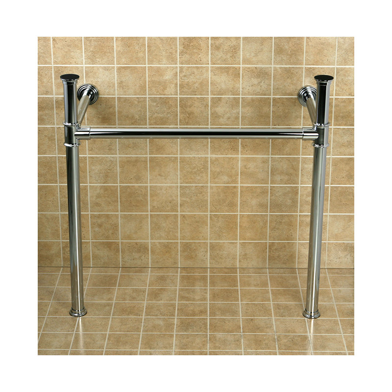 Duchess Metal Console Table Leg, Chrome