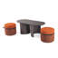 Kangaroo Solid Wood Coffee Table-461564700-461564698