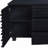 Coad 3-drawer Sideboard Buffet Storage Cabinet Black