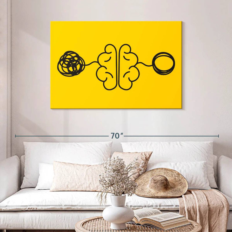 Alcaraz Untangle Your Thoughts, 30" H x 45" W