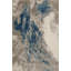 Tapis abstrait bleu / brun Alayia-856801684