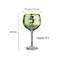 Tropical Leaves Gin Glasses