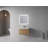 Float Mounting Bathroom Vanity With Sink-2068390529